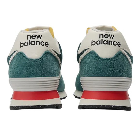 New Balance Unisex's 574 New Spruce/Sea Salt
