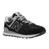 New Balance Women's 574 Core Black/White