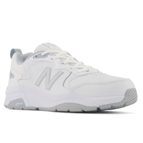 New Balance Women's WX857 v3 Wide White/Blue
