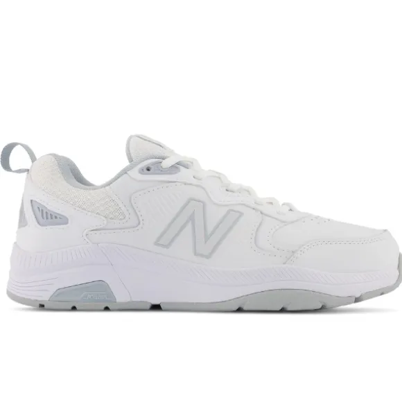 New Balance Women's WX857 v3 Wide White/Blue
