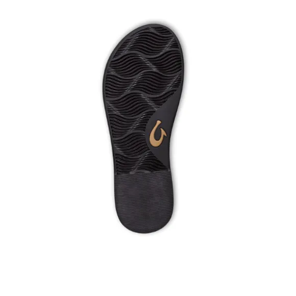 Olukai Women's La'i T-Bar Black