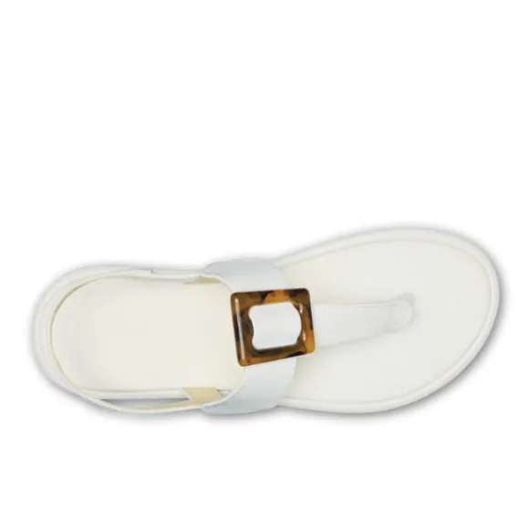 Olukai Women's La'i T-Bar White