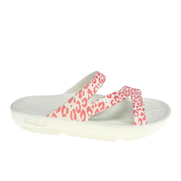 Sovella Women's PF Slide Pink/Leopard