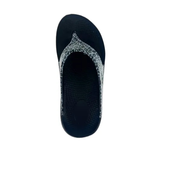Sovella Women's PF Thong Black/Leopard