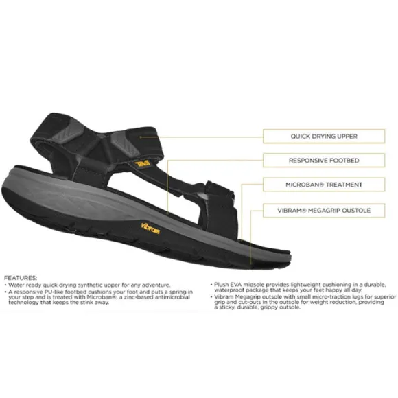 Teva Men's Strata Universal Black