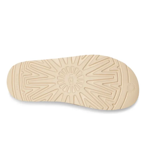 UGG Women's Goldenstar Cross Slide Driftwood