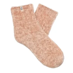 UGG Women's Leda Cozy Quarter Sock Moonbeam