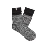 UGG Women's Rib Knit Slouchy Quarter Black